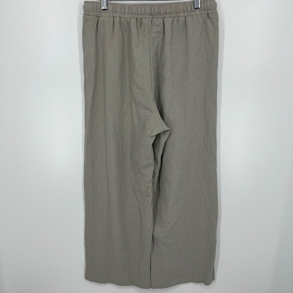 Ouku Pants Men's Size L Gray Cotton Straight Leg 100% Cotton Relaxed New NWT - Picture 7 of 12